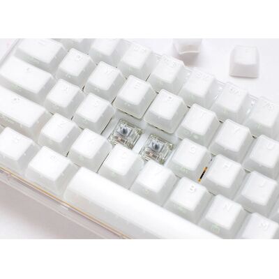 Ducky One 3 TKL Weiße Gaming-Tastatur - RGB, MX-Braun Ducky One 3 TKL Weiße Gaming-Tastatur - RGB, MX-Braun