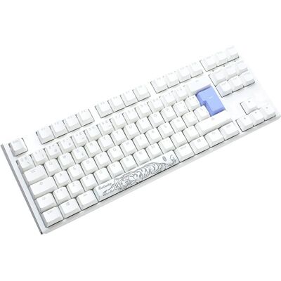 Teclado mecânico Ducky One 3 Classic TKL - Branco Teclado mecânico Ducky One 3 Classic TKL - Branco