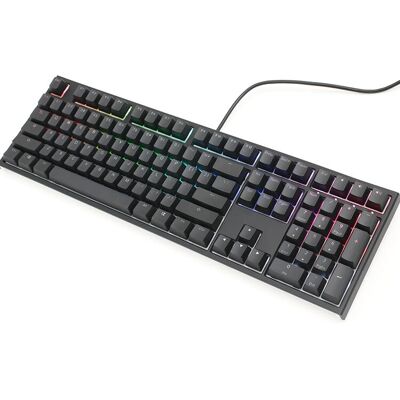 Ducky ONE 2 Backlit PBT Gaming Tastatur, MX-Black, RGB LED - schwarz (US) Ducky ONE 2 Backlit PBT Gaming Tastatur, MX-Black, RGB LED - schwarz (US)