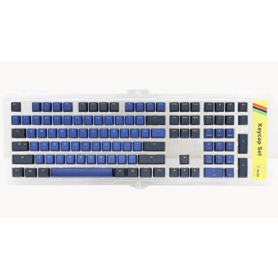 Keycaps Horizon Ducky - Blu, Nero, Grigio - Cover Tastiera - PBT - 109 Tasti - Layout ISO Tedesco Keycaps Horizon Ducky - Blu, Nero, Grigio - Cover Tastiera - PBT - 109 Tasti - Layout ISO Tedesco