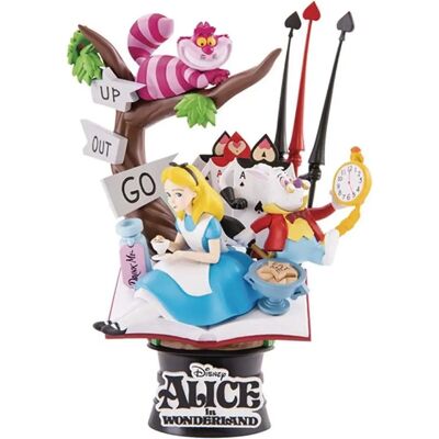 Diorama PVC D-Select Alice au Pays des Merveilles - 15cm Beast Kingdom - Publicité Diorama PVC D-Select Alice au Pays des Merveilles - 15cm Beast Kingdom - Publicité