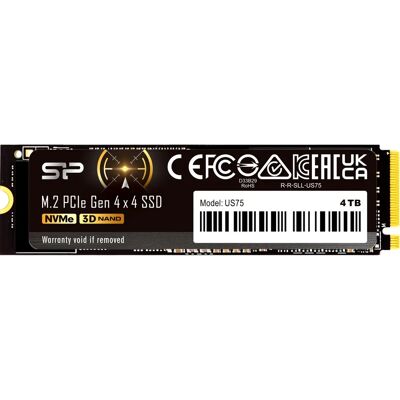 Silicon Power US75 1TB SSD - PCIe 4.0 NVMe M.2 Silicon Power US75 1TB SSD - PCIe 4.0 NVMe M.2