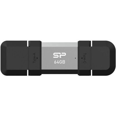 Silicon Power Silicon Power 64 GB USB-C/Type-A USB-Flashlaufwerk - USB 3.2 Silicon Power Silicon Power 64 GB USB-C/Type-A USB-Flashlaufwerk - USB 3.2