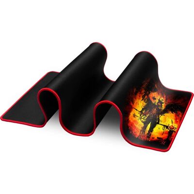 Defender Warrior Gaming Mausmatte - Groß, Schwarz, 820x300x3mm Defender Warrior Gaming Mausmatte - Groß, Schwarz, 820x300x3mm