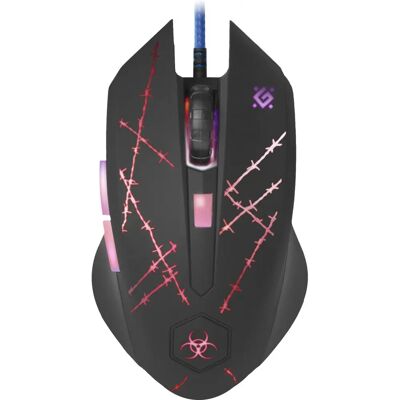 Defender GM-020L Maus - Beidhändig USB Gaming Maus 3200 DPI Defender GM-020L Maus - Beidhändig USB Gaming Maus 3200 DPI