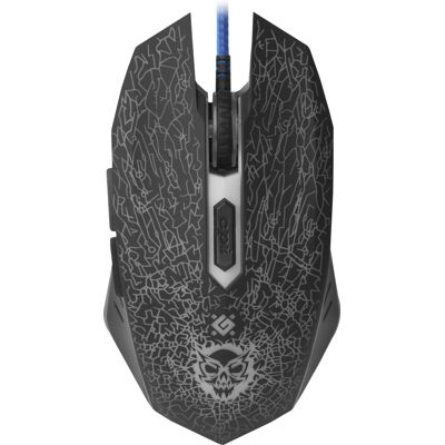 Defender GM-110L Ergonomische Gaming-Maus - 3200 DPI - Schwarz Defender GM-110L Ergonomische Gaming-Maus - 3200 DPI - Schwarz