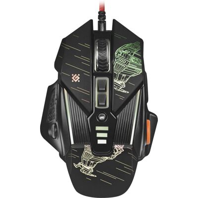 Defender GM-390L Gaming-Maus - 3200 DPI - Schwarz Defender GM-390L Gaming-Maus - 3200 DPI - Schwarz