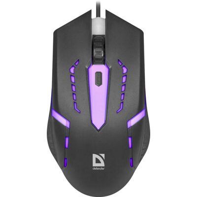 Defender MB-600L Left-Right Gaming-Maus - Optisch 1200 DPI Defender MB-600L Left-Right Gaming-Maus - Optisch 1200 DPI