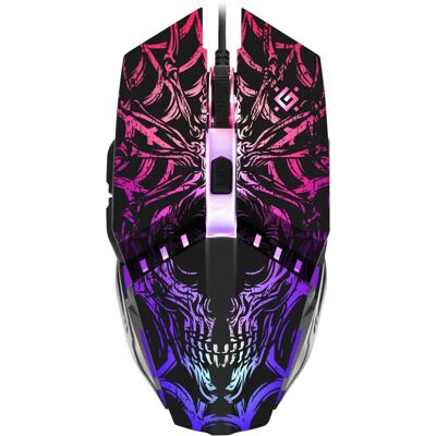 Defender GM-670L Beidhändiger Optischer Gaming-Maus - Maus Defender GM-670L Beidhändiger Optischer Gaming-Maus - Maus