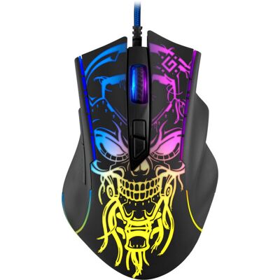 Defender GM-928 Bulletstorm Gaming-Maus - 7200 DPI, Schwarz Defender GM-928 Bulletstorm Gaming-Maus - 7200 DPI, Schwarz