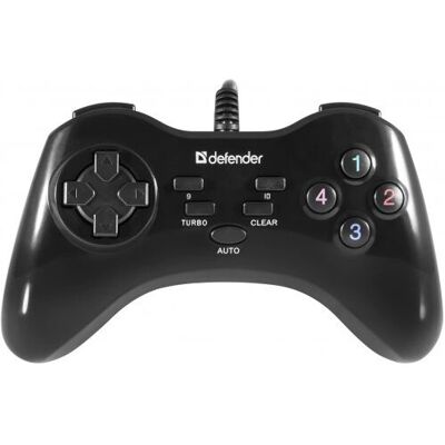 Defender G2 Schwarz USB Gamepad - Gamepad Defender G2 Schwarz USB Gamepad - Gamepad