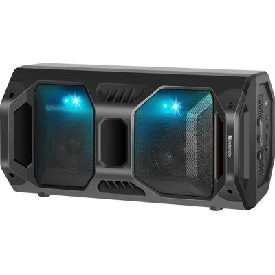 Defender Rage Tragbarer Lautsprecher - Bluetooth 50W, LED, TWS Defender Rage Tragbarer Lautsprecher - Bluetooth 50W, LED, TWS