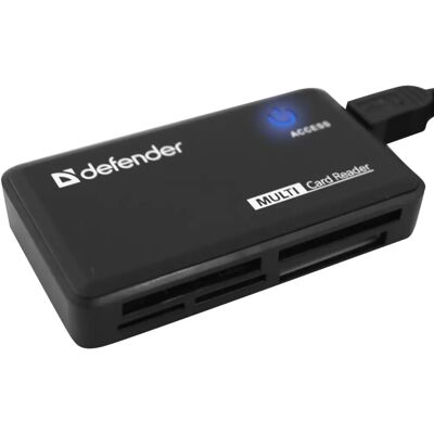 Defender Modell 83501 USB 2.0 Speicherkarte-Leser - Speicherkartenlesegerät Defender Modell 83501 USB 2.0 Speicherkarte-Leser - Speicherkartenlesegerät