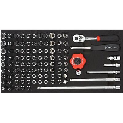 Modulo attrezzi SONIC 110201 - Set da 102 pezzi Modulo attrezzi SONIC 110201 - Set da 102 pezzi