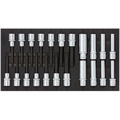 Sonic Chrom-Vanadium 22-teiliger Steckschlüssel-Satz Sonic Chrom-Vanadium 22-teiliger Steckschlüssel-Satz
