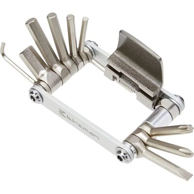 Birzman E-Version 15 Mini Multi Tool - Argent - Outil Multi - Publicité Birzman E-Version 15 Mini Multi Tool - Argent - Outil Multi - Publicité