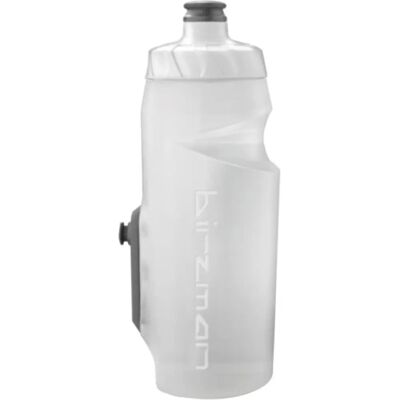 Birzman Weiße 650ml Wasserflasche Set - Leicht, Sicherer Clip, MTB Birzman Weiße 650ml Wasserflasche Set - Leicht, Sicherer Clip, MTB