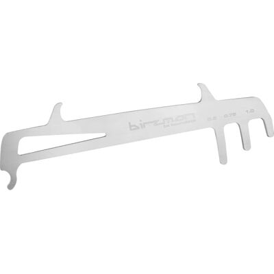 Birzman Kettenverschleißmesser - Silber - Fahrradwerkzeug Birzman Kettenverschleißmesser - Silber - Fahrradwerkzeug