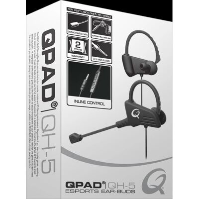 Cuffie QPAD QH5 - Microfono rimovibile, Leggere, Gaming Cuffie QPAD QH5 - Microfono rimovibile, Leggere, Gaming
