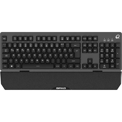 Tastiera QPAD MK-40 - Gaming USB QWERTZ Tedesco Nero Tastiera QPAD MK-40 - Gaming USB QWERTZ Tedesco Nero