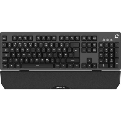 QPAD MK-40 Gaming-Tastatur - Schwarz QPAD MK-40 Gaming-Tastatur - Schwarz