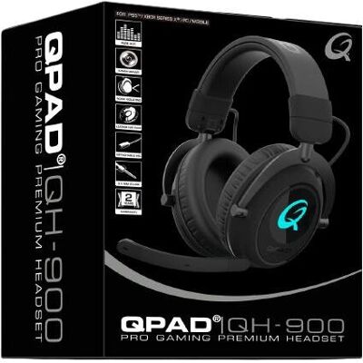 QPAD QH900 Kabelloses Headset - Gaming Kopfhörer QPAD QH900 Kabelloses Headset - Gaming Kopfhörer