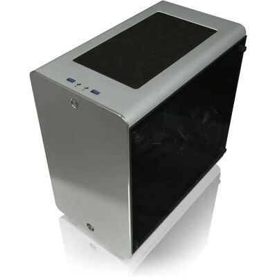 Raijintek Thetis Cubo de aluminio ATX - Ventana plateada Raijintek Thetis Cubo de aluminio ATX - Ventana plateada