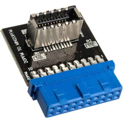 Adaptateur USB Raijintek - USB 3.2 Gen 1 à USB 3.0 - Panneau Avant PC Adaptateur USB Raijintek - USB 3.2 Gen 1 à USB 3.0 - Panneau Avant PC
