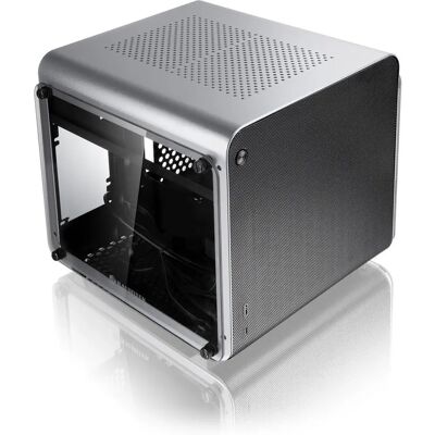 Raijintek Raijintek Metis EVO TG Mini-ITX Gehäuse - Silber Raijintek Raijintek Metis EVO TG Mini-ITX Gehäuse - Silber