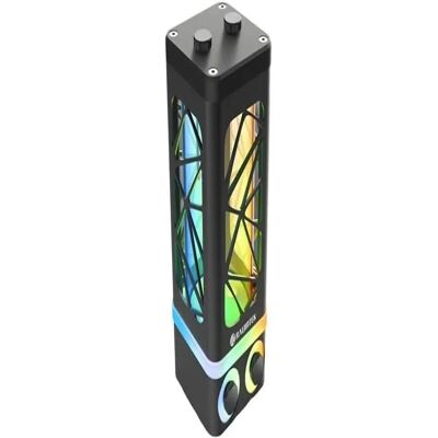 Réservoir Raijintek Antila Pure R100B - 400ml, ARGB, Noir - Publicité Réservoir Raijintek Antila Pure R100B - 400ml, ARGB, Noir - Publicité