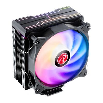 Raijintek Eleos 12 Evo RBW CPU Køler - Sort - 12cm - Høj ydeevne Raijintek Eleos 12 Evo RBW CPU Køler - Sort - 12cm - Høj ydeevne
