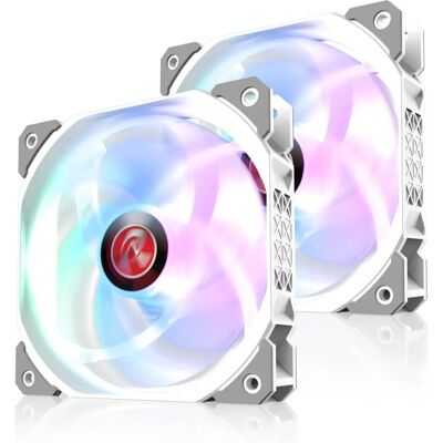 Raijintek Raij AGERAS 12 WHITE ARGB-2 Gehäuselüfter - PC Lüfter Raijintek Raij AGERAS 12 WHITE ARGB-2 Gehäuselüfter - PC Lüfter