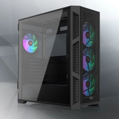 Raijintek PONOS Ultra Noir Boîtier PC - Tour Moyenne - Publicité Raijintek PONOS Ultra Noir Boîtier PC - Tour Moyenne - Publicité