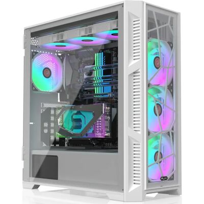 Raijintek PONOS Ultra Bílý Midi-Tower - Počítačová skříň Raijintek PONOS Ultra Bílý Midi-Tower - Počítačová skříň
