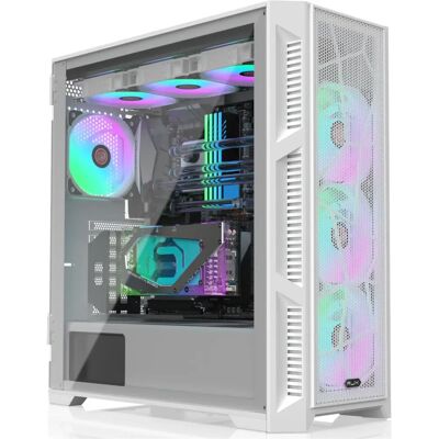 Raijintek PONOS Mesh Blanc - Boîtier PC - Publicité Raijintek PONOS Mesh Blanc - Boîtier PC - Publicité