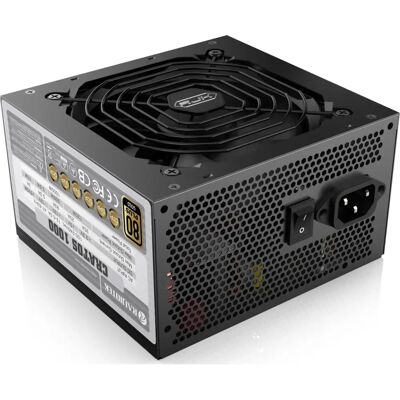 Raijintek Cratos 1000W Schwarze Stromversorgung - Power Supply Raijintek Cratos 1000W Schwarze Stromversorgung - Power Supply