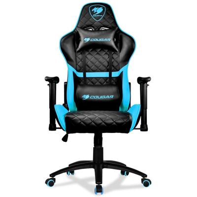 Chaise gaming Cougar ARMOR ONE Bleu/Noir - Reclinable, Réglable, Moderne Chaise gaming Cougar ARMOR ONE Bleu/Noir - Reclinable, Réglable, Moderne