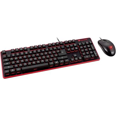 Cougar Gaming Billentyűzet és Egér Szett - Fekete - Gaming Gear Combo Cougar Gaming Billentyűzet és Egér Szett - Fekete - Gaming Gear Combo