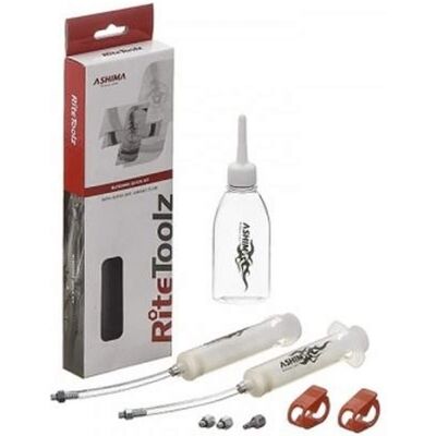 Kit di Spurgo Freno Idraulico ASHIMA - Trasparente - Manutenzione del Sistema di Freni Kit di Spurgo Freno Idraulico ASHIMA - Trasparente - Manutenzione del Sistema di Freni