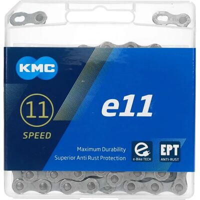 KMC BE11TEP36 EcoProTeQ Sølv Sykkelkjede - 11 hastigheter KMC BE11TEP36 EcoProTeQ Sølv Sykkelkjede - 11 hastigheter