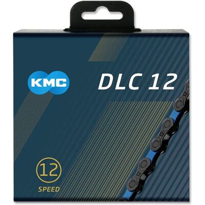 Chaîne 12 vitesses KMC DLC12 - Noir/Bleu - Publicité Chaîne 12 vitesses KMC DLC12 - Noir/Bleu - Publicité