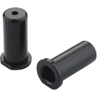 Jagwire Führung Stopper 5mm Kabel Führungs - Schwarz - 10 Stück - Fahrrad Zubehör Jagwire Führung Stopper 5mm Kabel Führungs - Schwarz - 10 Stück - Fahrrad Zubehör