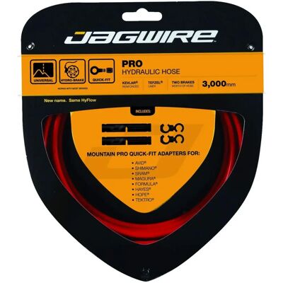 Jagwire Hydraulic Brake Hose Red - Quick Fit - Hydraulic Jagwire Hydraulic Brake Hose Red - Quick Fit - Hydraulic