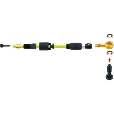 Jagwire Pro Quick-Fit Hydraulische remadapter - MTB Jagwire Pro Quick-Fit Hydraulische remadapter - MTB