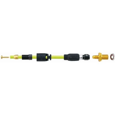 Jagwire Ja7618 Hydraulikanschluss-Set - Mountain Pro Quick-Fit Adapter für Tektro - Schwarz Jagwire Ja7618 Hydraulikanschluss-Set - Mountain Pro Quick-Fit Adapter für Tektro - Schwarz