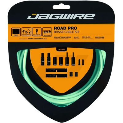 Ensemble de freins Jagwire Road Pro - Acier inoxydable - Bianchi Celeste Ensemble de freins Jagwire Road Pro - Acier inoxydable - Bianchi Celeste