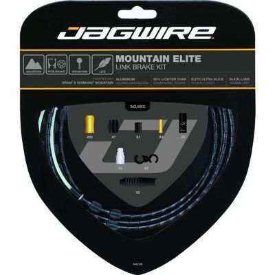Jagwire Mountain Elite Link Remkabelset - Zwart - Remkabelset Jagwire Mountain Elite Link Remkabelset - Zwart - Remkabelset