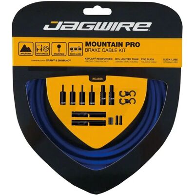 Kit de frein Jagwire Mountain Pro - Sid Blue - Publicité Kit de frein Jagwire Mountain Pro - Sid Blue - Publicité