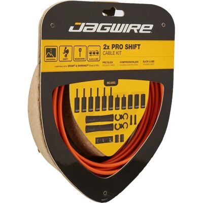Jagwire PCK506 Orange kabelset för väg/MTB Jagwire PCK506 Orange kabelset för väg/MTB