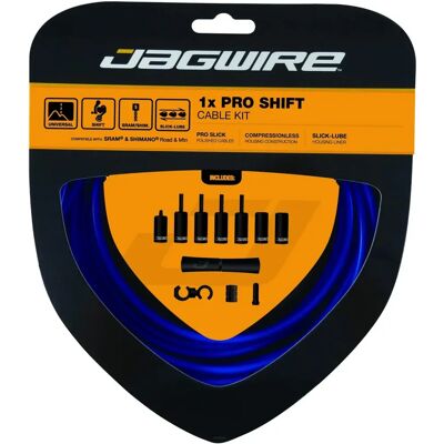 Jagwire Pro 1x Versnellingset - Shimano Blauw - Versnellingskabels Jagwire Pro 1x Versnellingset - Shimano Blauw - Versnellingskabels